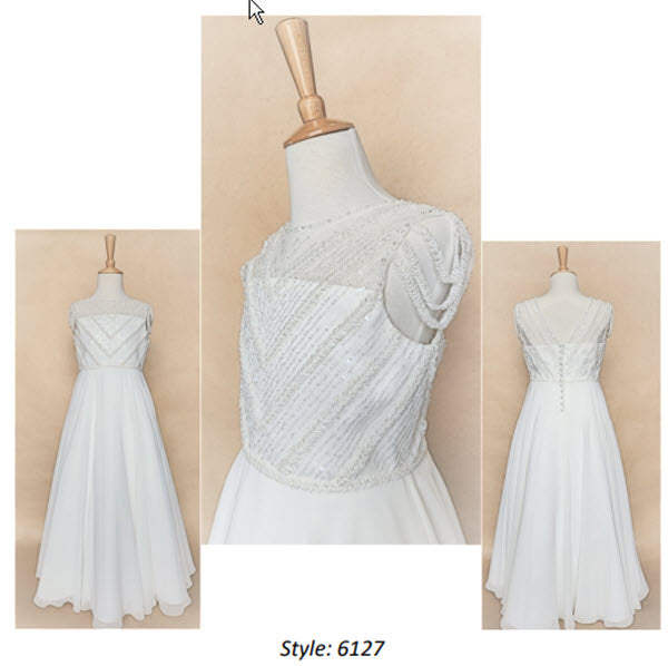 ChloeP 6127 First Communion or Flower Girl Dress