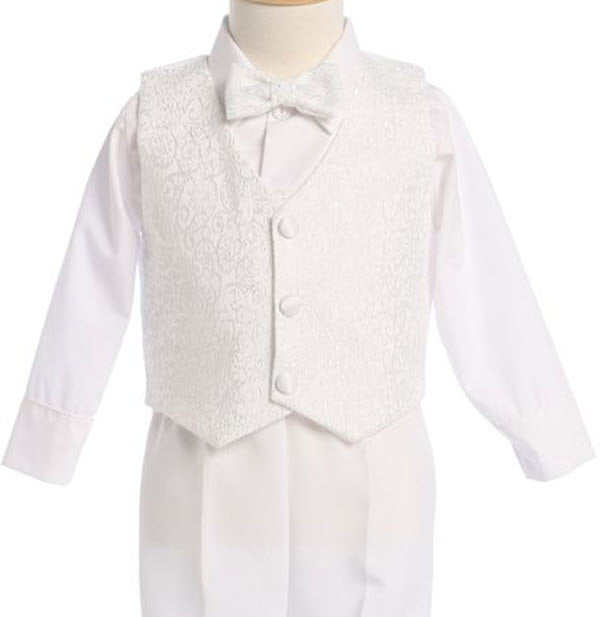 8590 Boys vest suit