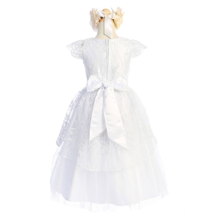EK 915 First Communion or Flower Girl Dress
