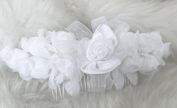 HB004 Floral Hair Comb