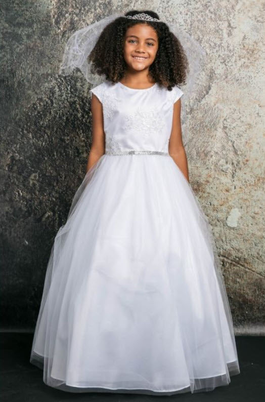 EK 81 First Communion or Flower Girl Dress