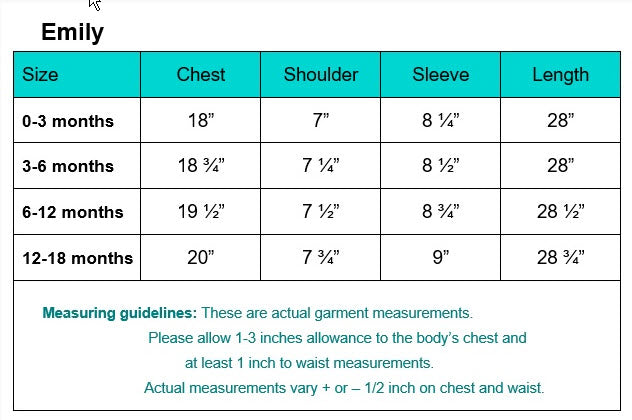 Emily Baptism/Christening Gown