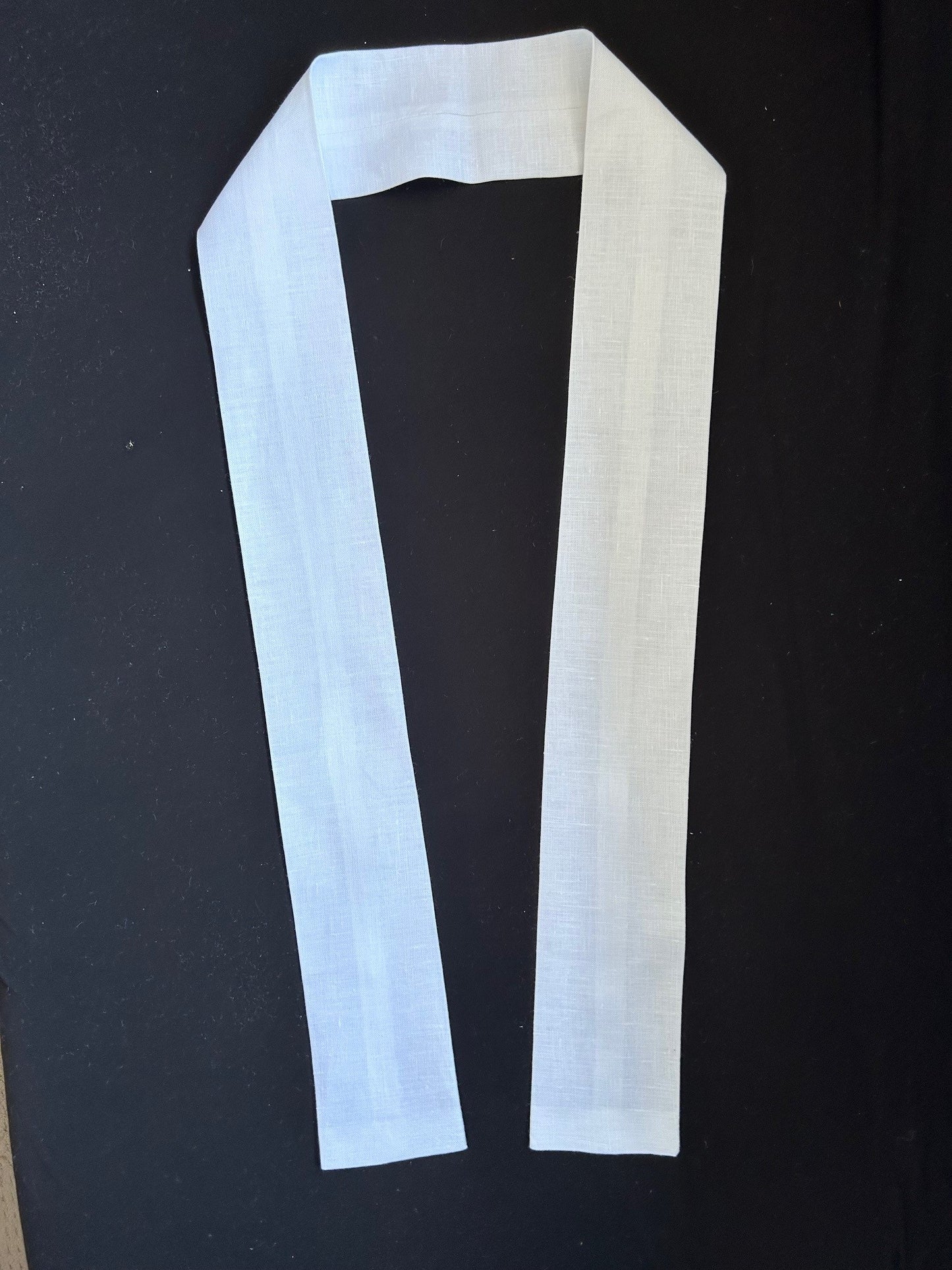 Plain Satin or Linen Stole