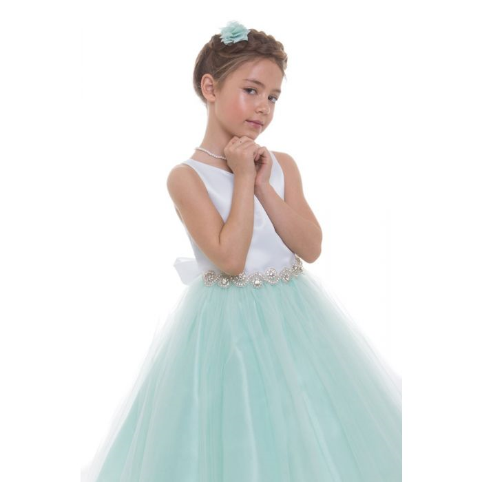 EK 05 RB Abigail First Communion or Flower Girl Dress