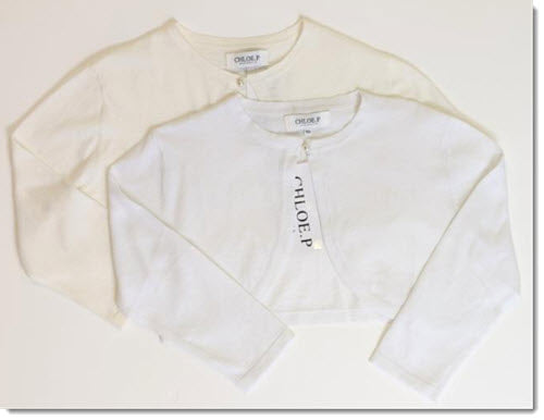 6120 - knit bolero cardigan