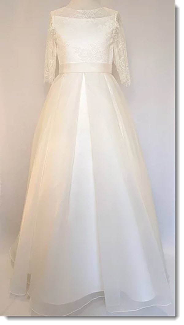 chloe p 6123 communion/ flower-girl dress