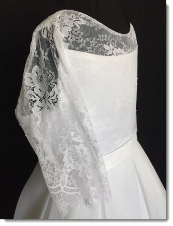 chloe p 6123 communion/ flower-girl dress
