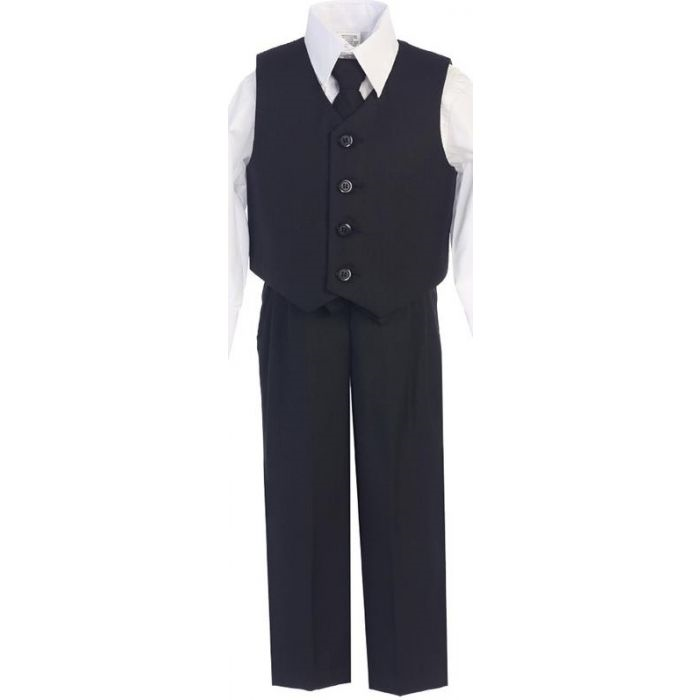 8570 Boys Four Piece Vest  Set