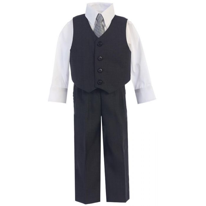 8570 Boys Four Piece Vest  Set