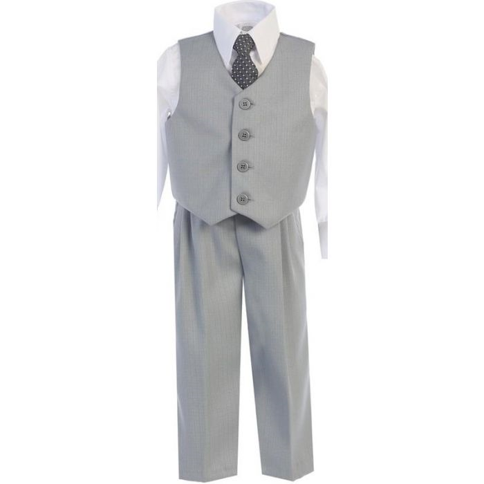 8570 Boys Four Piece Vest  Set