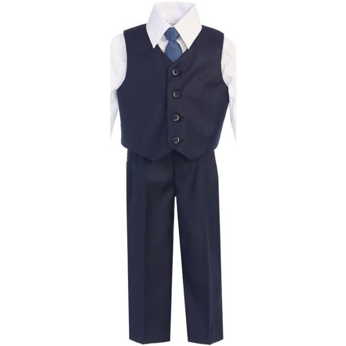 8570 Boys Four Piece Vest  Set