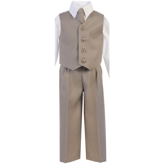 8570 Boys Four Piece Vest  Set