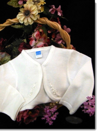 872607 bolero knit sweater