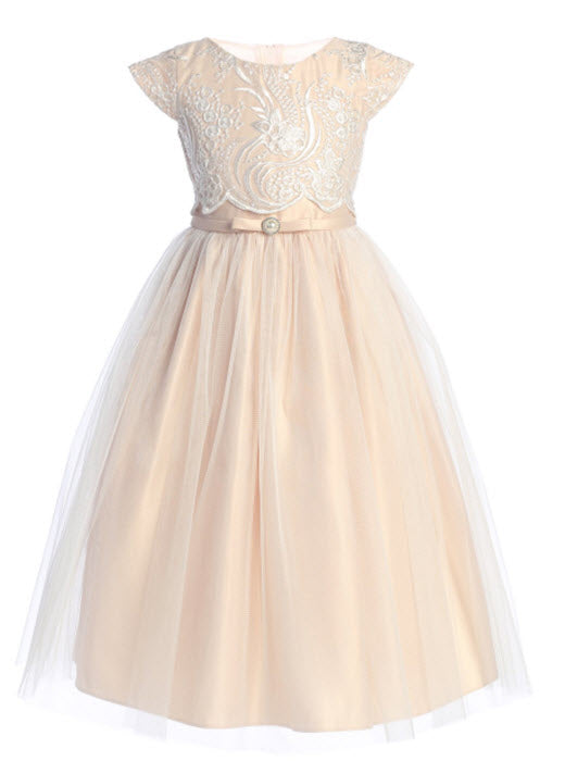 EK 947 First Communion or Flower Girl Dress