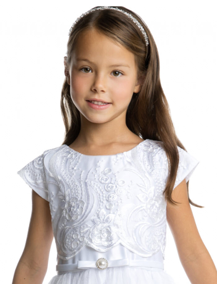 EK 947 First Communion or Flower Girl Dress