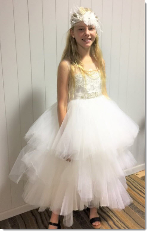 ek 28 - multi tiered flower girl dress
