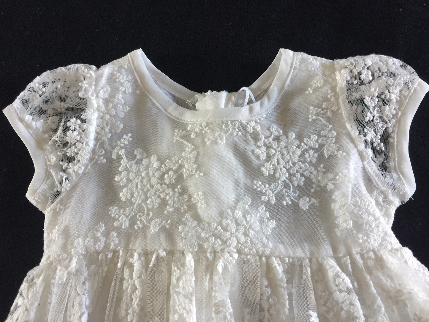 sophia christening gown - ivory