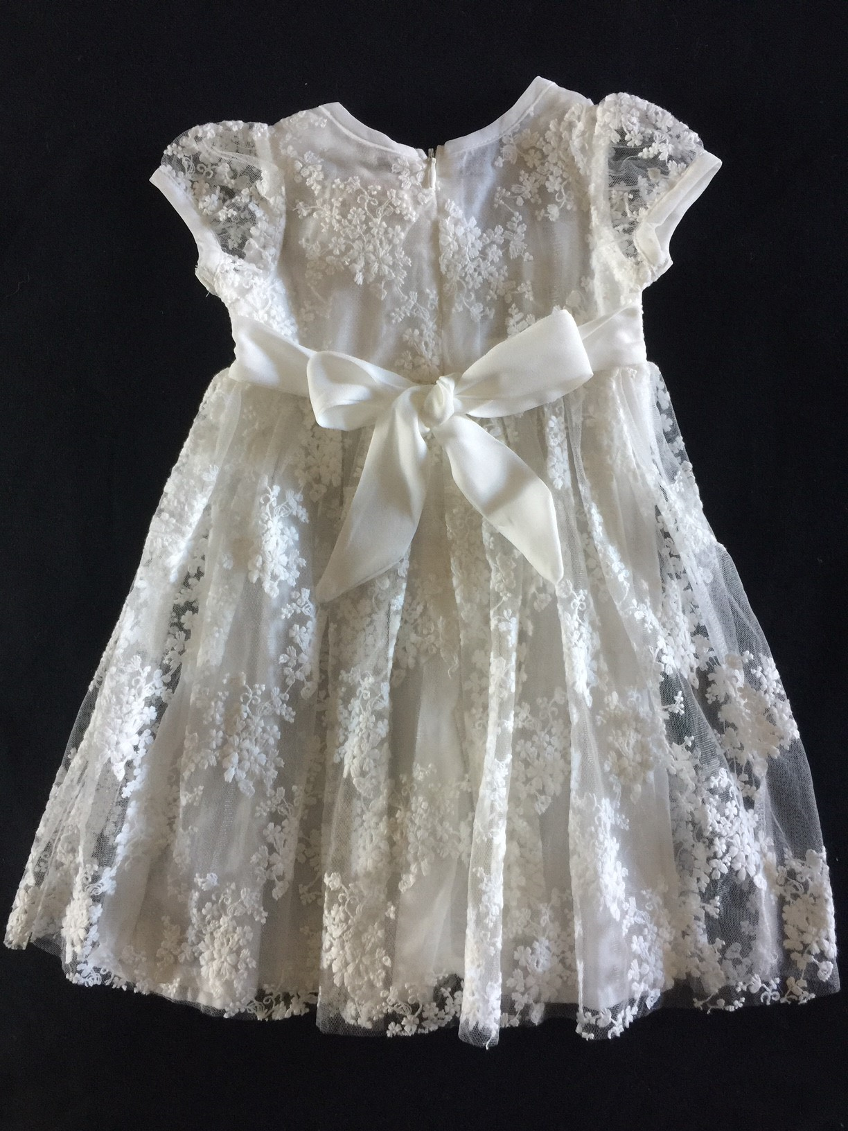 sophia christening gown - ivory