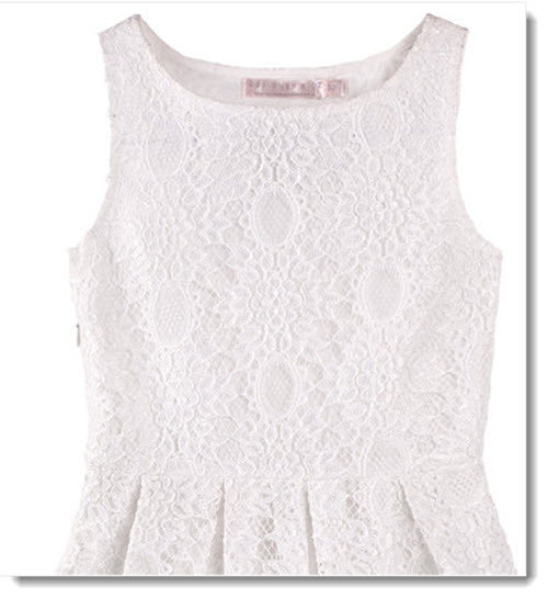 dk melrose avenue dress - ivory