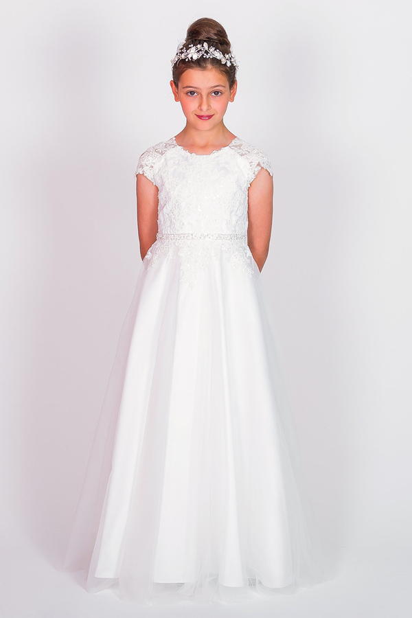 Chloe P 6117 COMMUNION FLOWER GIRL DRESS Little Angels Couture