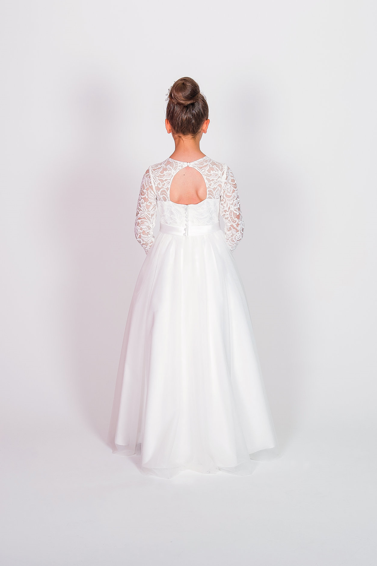 chloe p 6116 first communion - flower girl dress