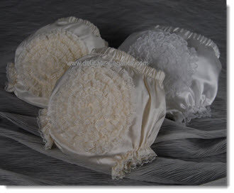 DE Bloomers with frills - Little Angels Couture