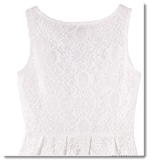 dk melrose avenue dress - ivory