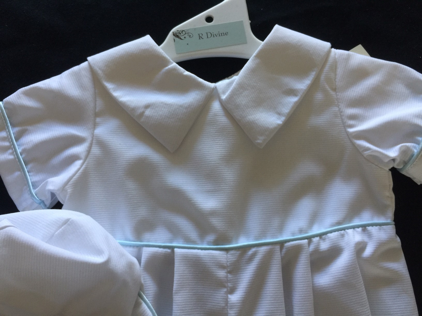 pipo b/p - boys cotton pique romper