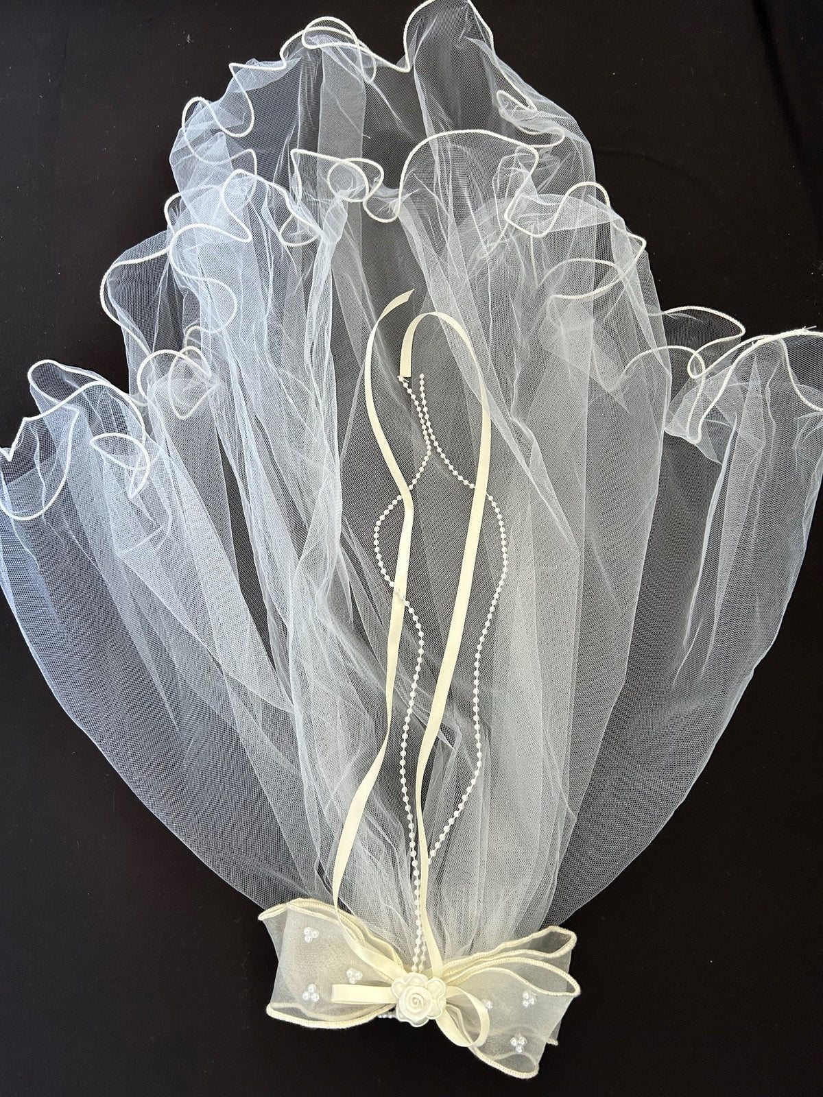 002 Comb Bow Veil