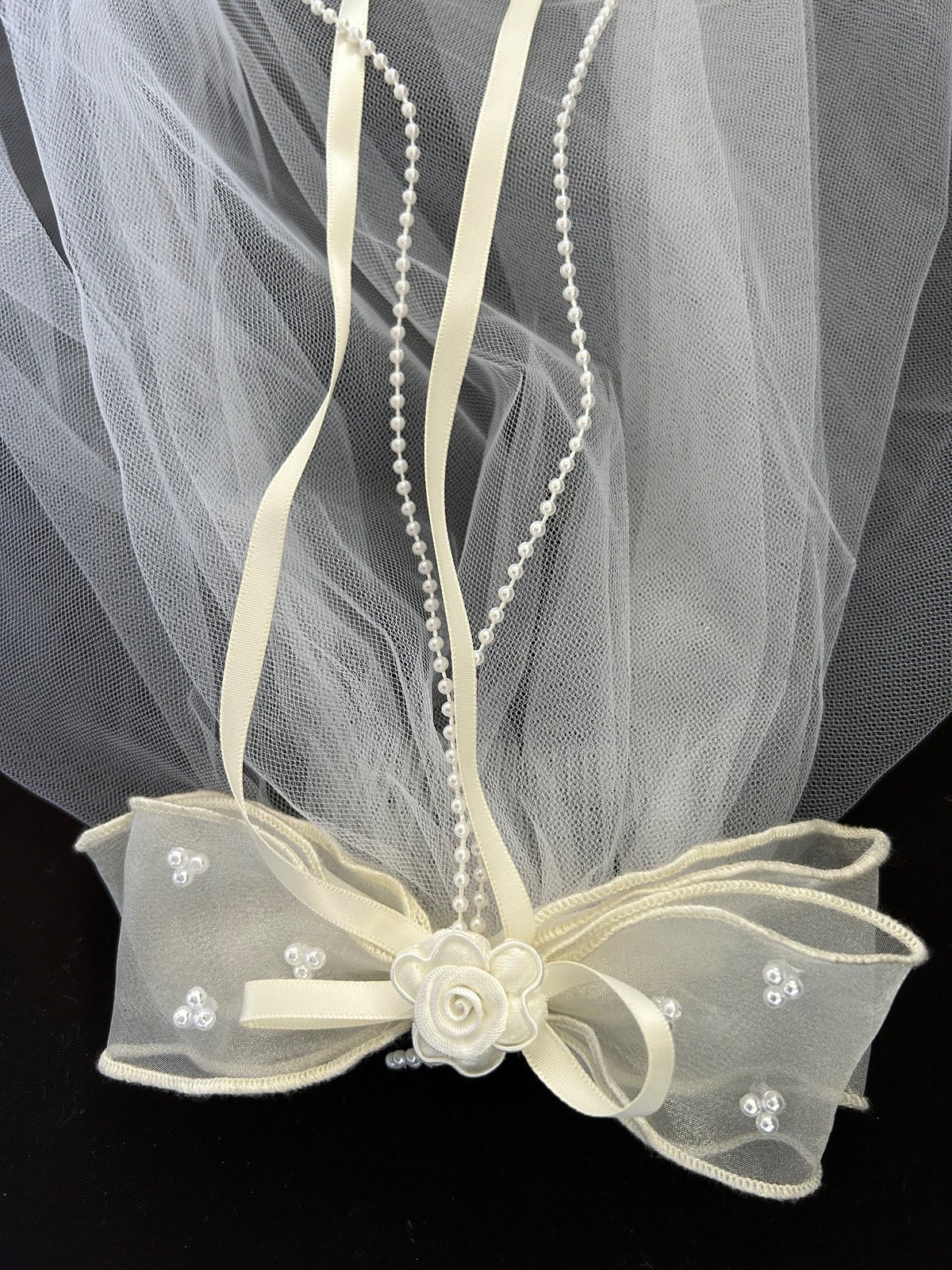002 Comb Bow Veil
