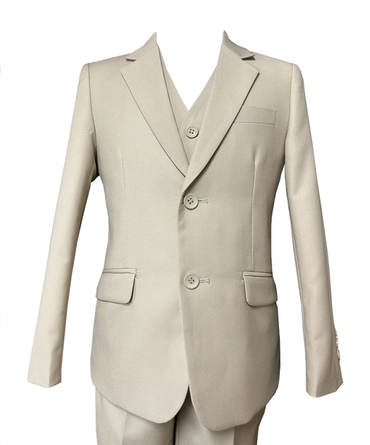 641 - Tan/Khaki Suit. Slim Fit (Copy)