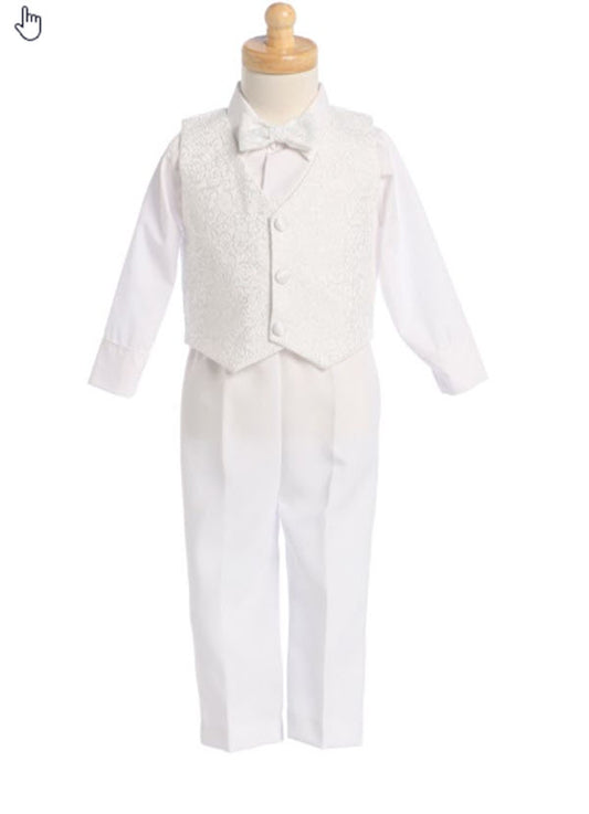 8590 Boys vest suit