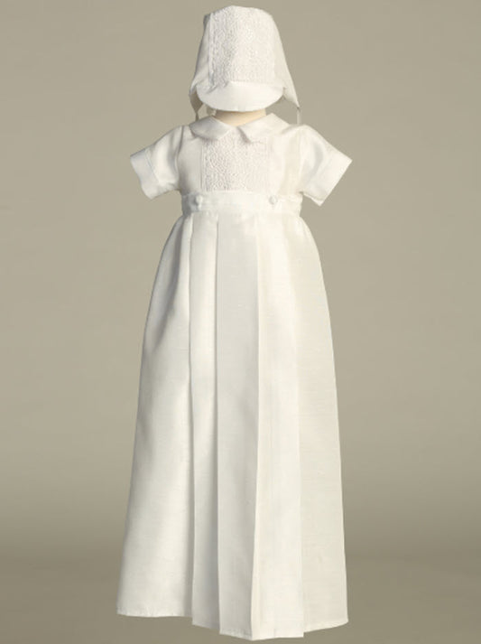 Brody - Detachable shantung gown/ Romper