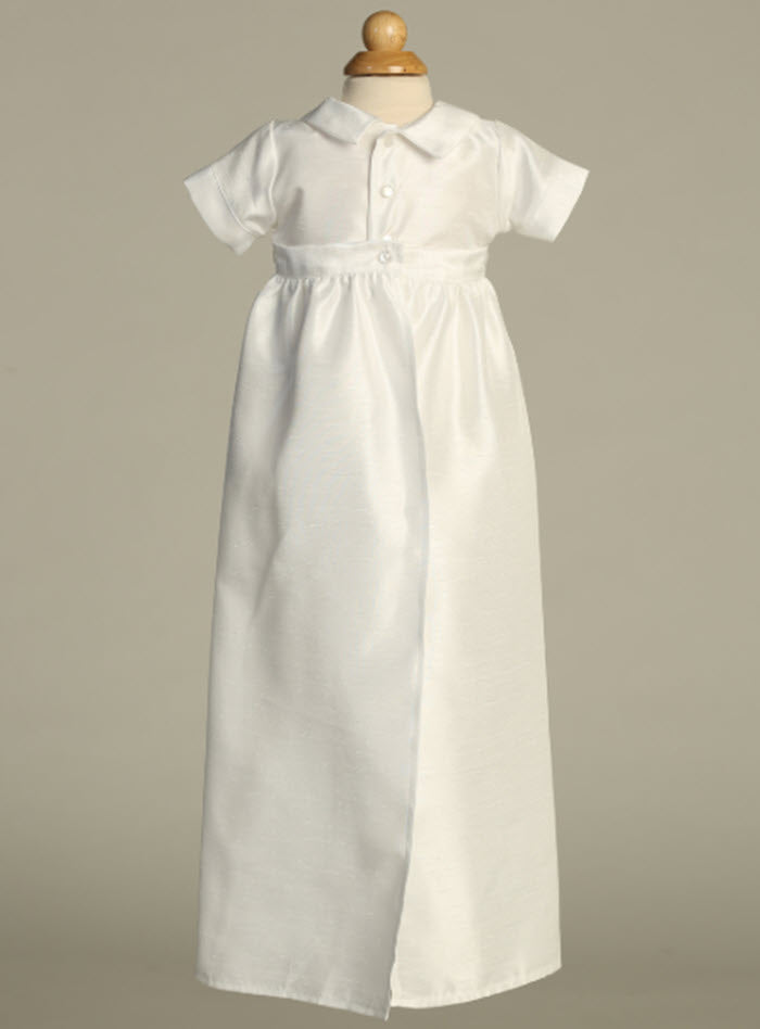 Brody - Detachable shantung gown/ Romper