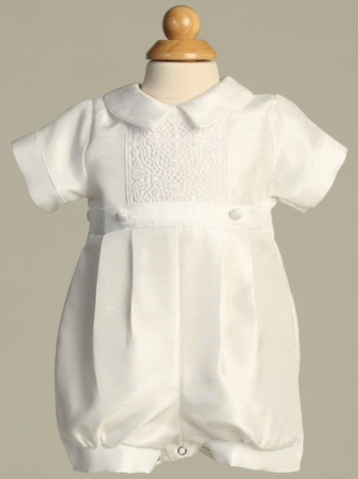 Brody - Detachable shantung gown/ Romper