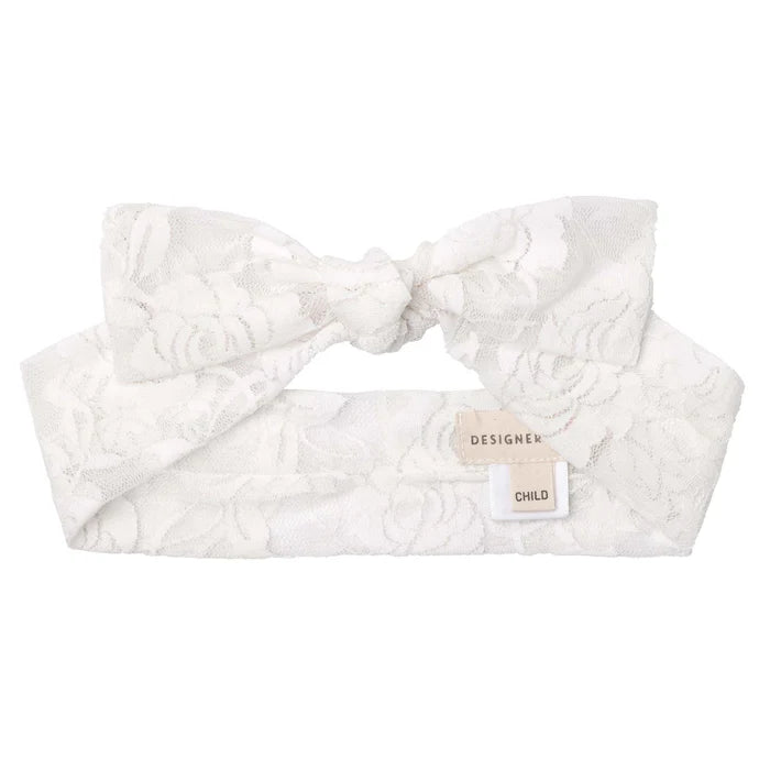 Candi Lace Headband - Ivory