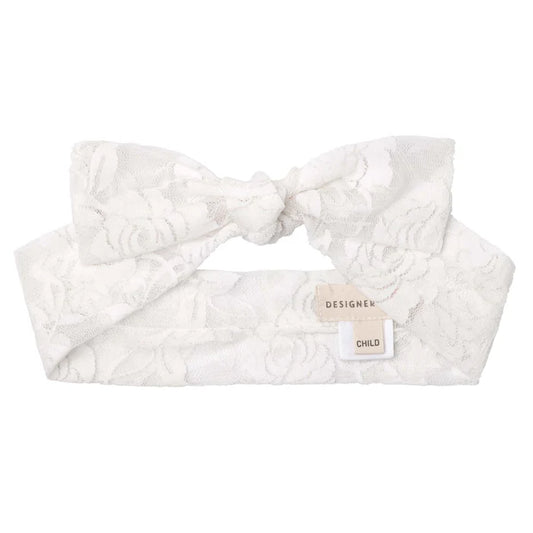 Candi Lace Headband - Ivory