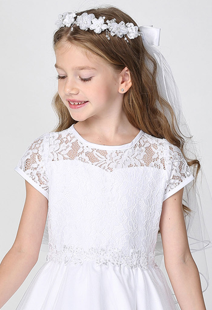190 Amelia First Communion or Flower Girl Dress