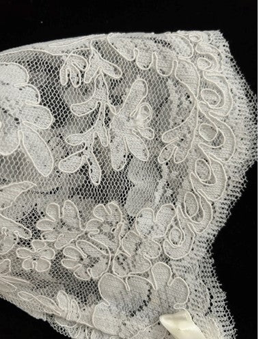 Beautiful Corded Net Lace Bonnet