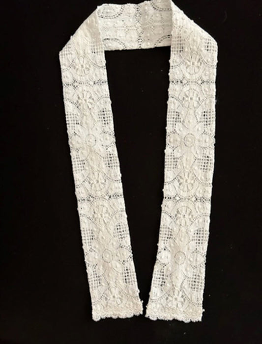 Beautiful Lace Baptism Stole