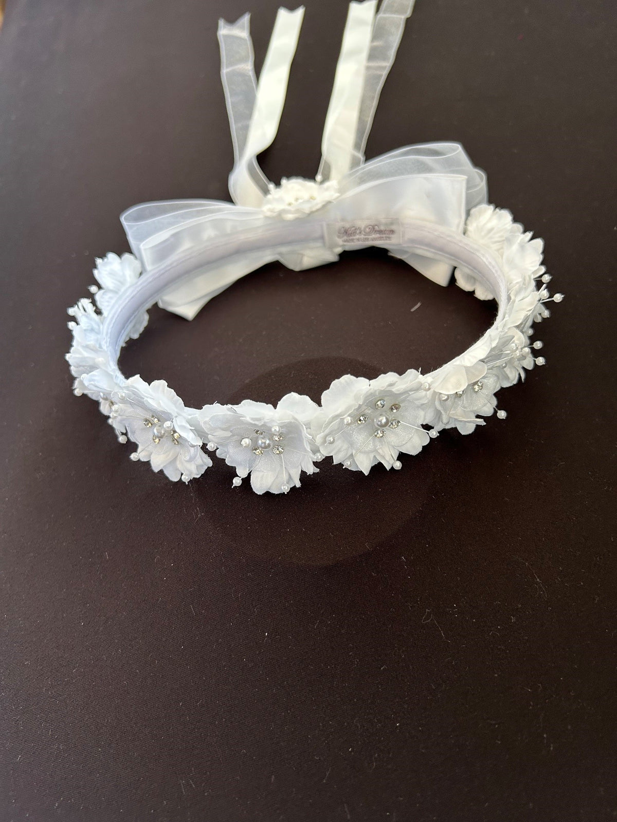 Crown 29 Rhinestone Crystal Flower Crown