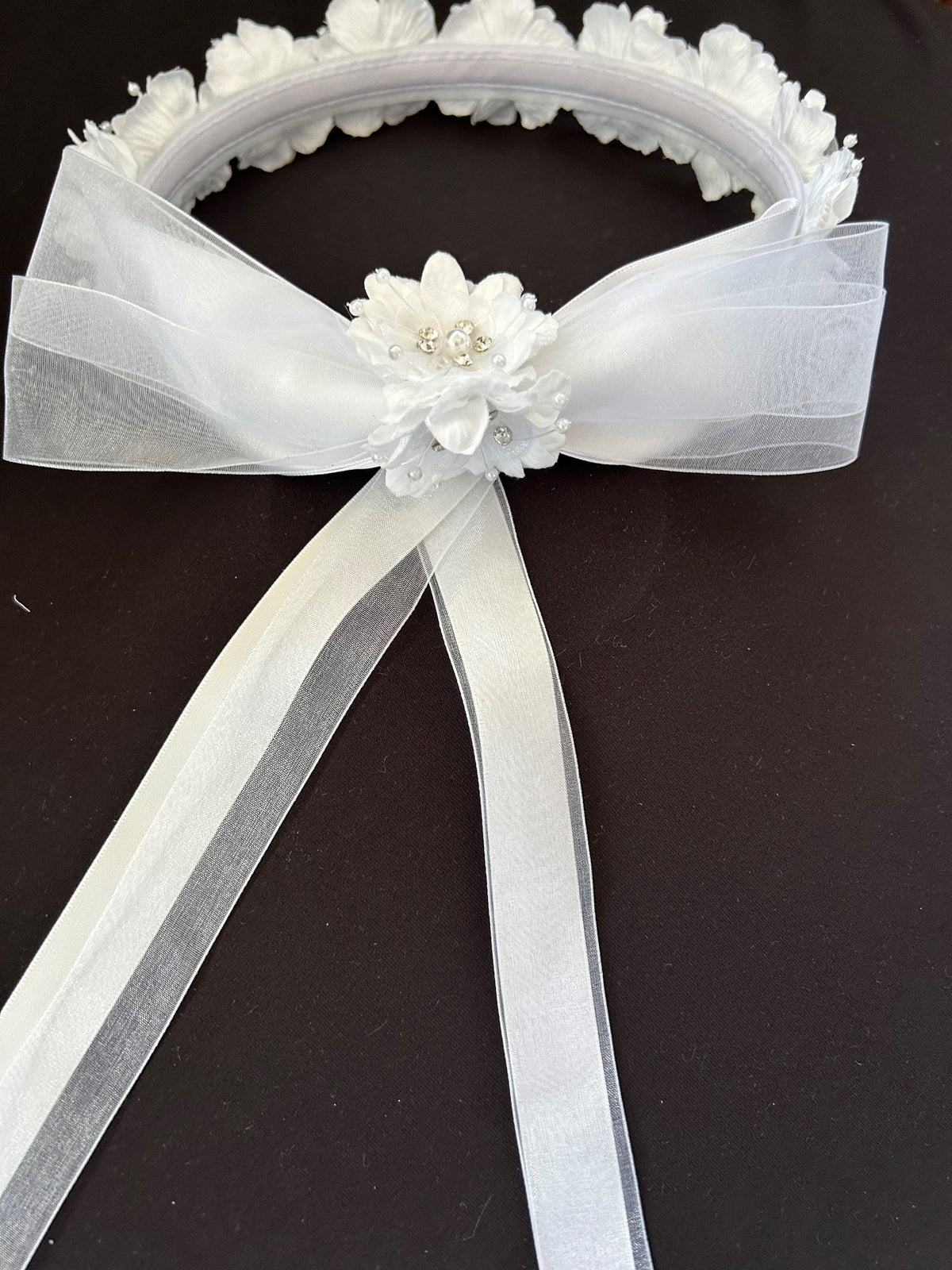 Crown 29 Rhinestone Crystal Flower Crown
