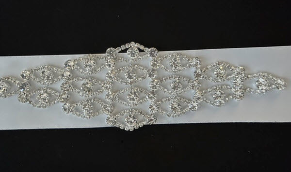 Diamante Ribbon Belt