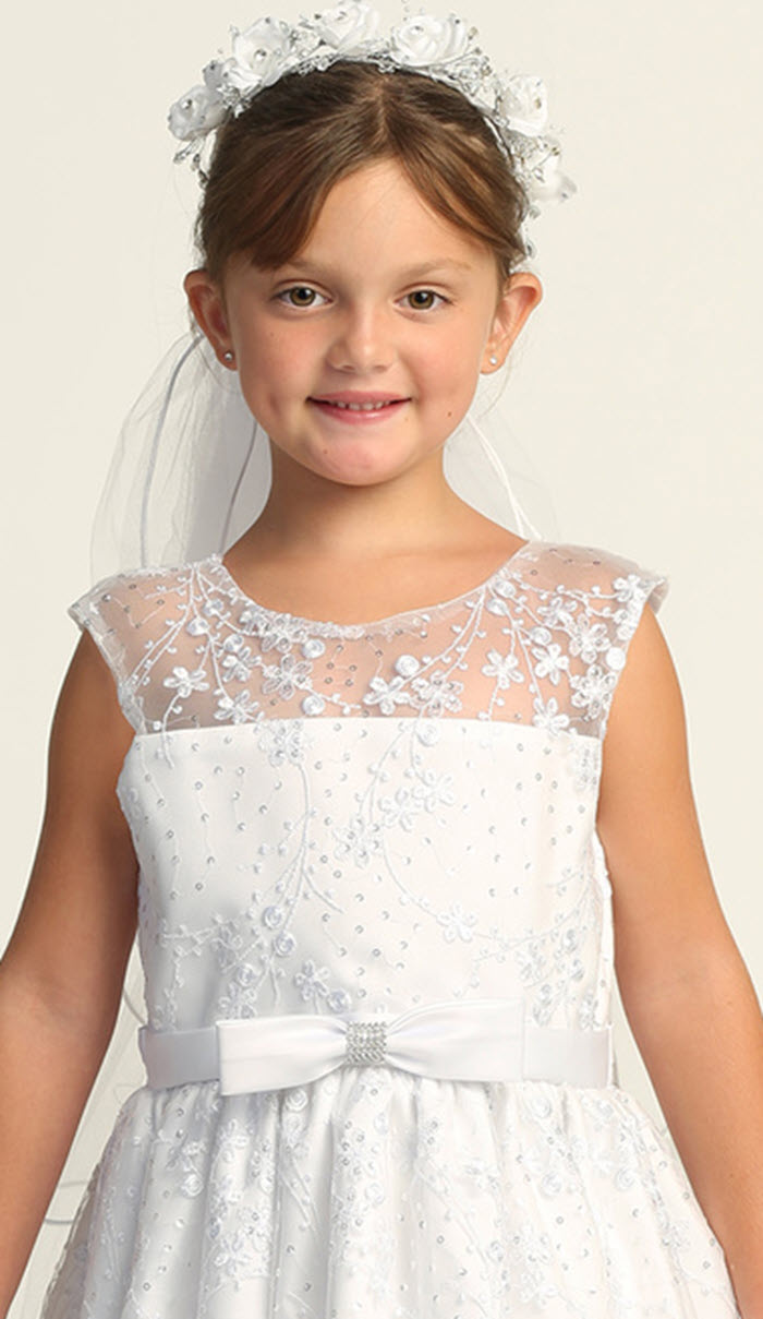 214 Willow First Communion or Flower Girl Dress