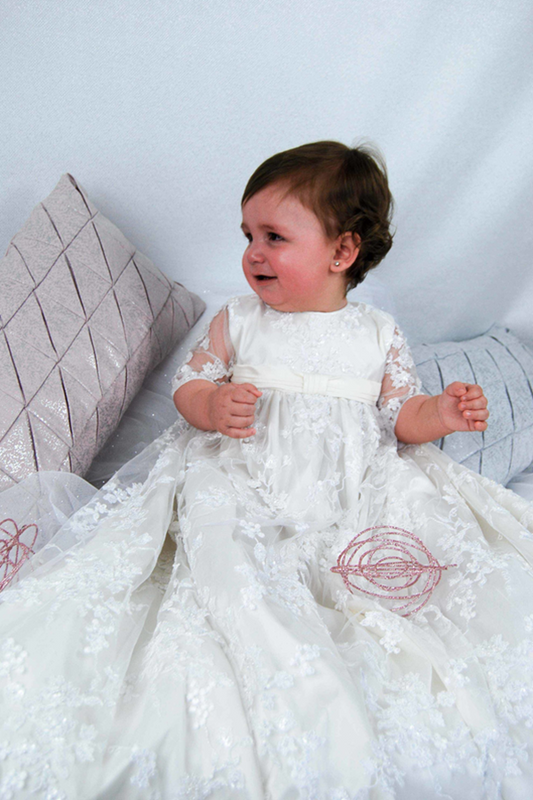 Myer top christening dress