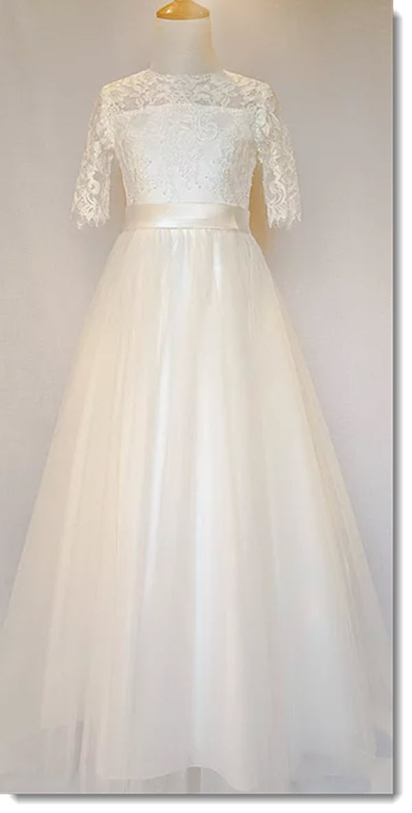 Chloe P 6125 COMMUNION/ FLOWER-GIRL DRESS