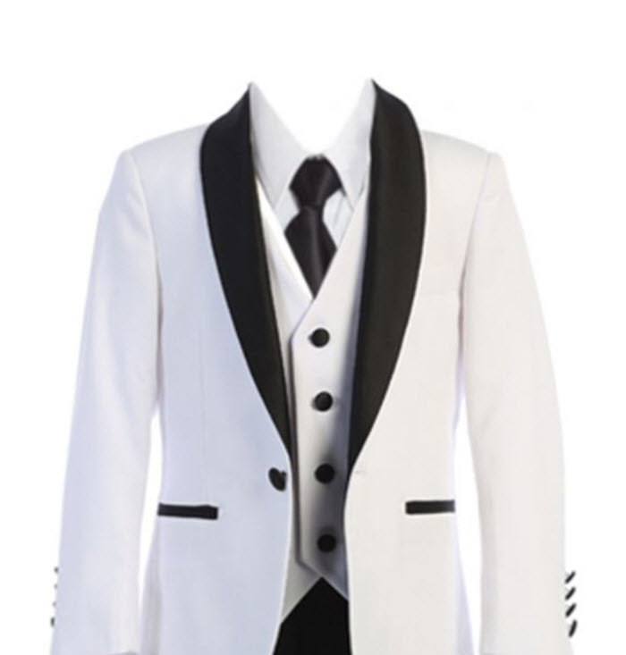640 - White Tuxedo