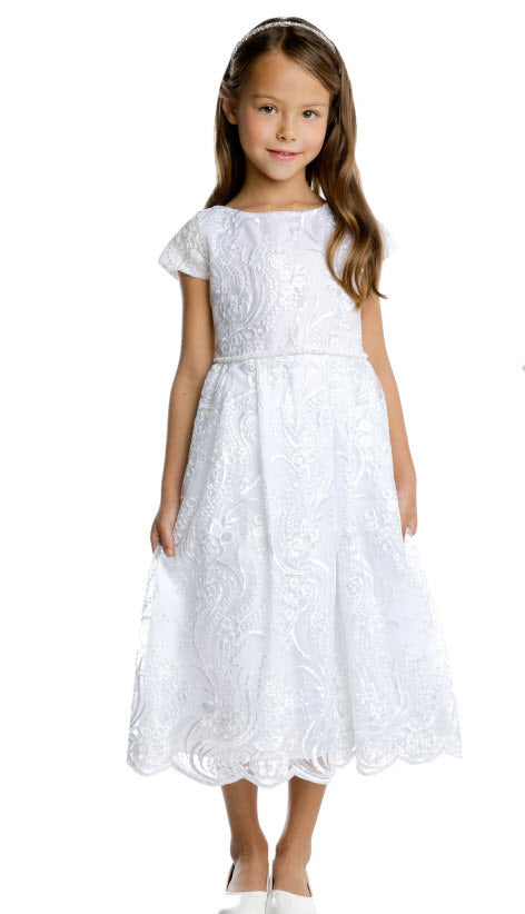 EK 946 First Communion or Flower Girl Dress