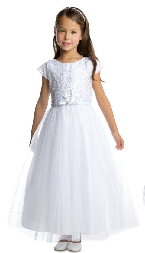 EK 947 First Communion or Flower Girl Dress