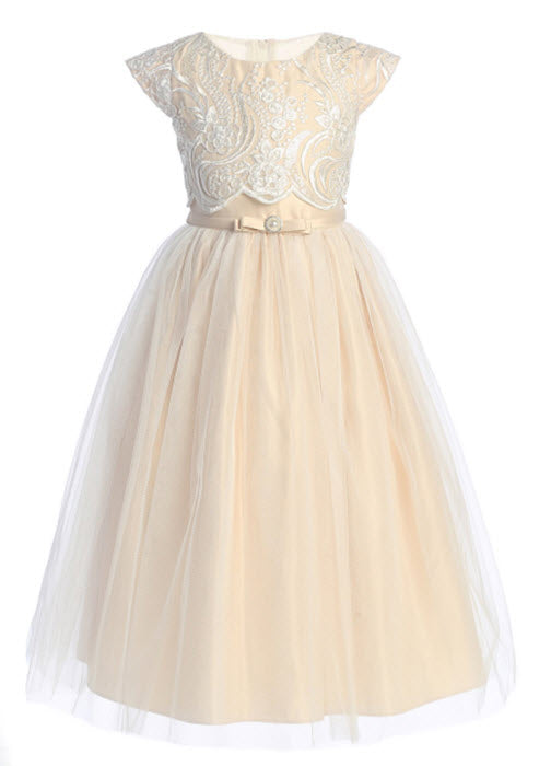 EK 947 First Communion or Flower Girl Dress